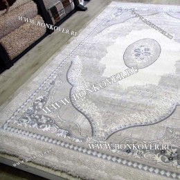 Ковер Турция Для Гостиной Дизайн 68 Серый