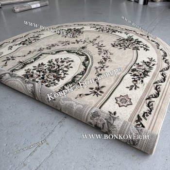 Ковер Лайт Карпет New 4 Дизайн 01 Бежевый Овал